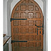 Main door Saint Peter's East Blatchington  1 10 2009