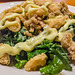 Asheville, North Carolina - Chestnut Restaurant Fried Calamari on Kale 002