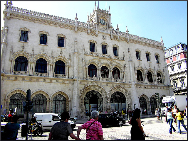 Der Bahnhof Lissabon Rossio