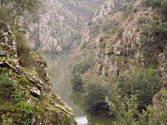 Zêzere River, Granita Rock and the confluence of Pera River.