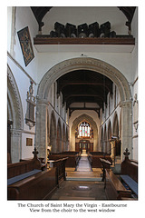 St Mary Eastbourne Interior view to west 18 10 2018