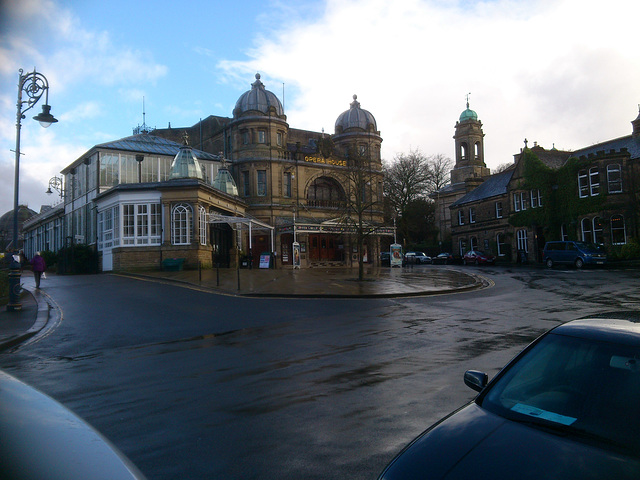 Buxton Opera House from Number 6 Tearooms
