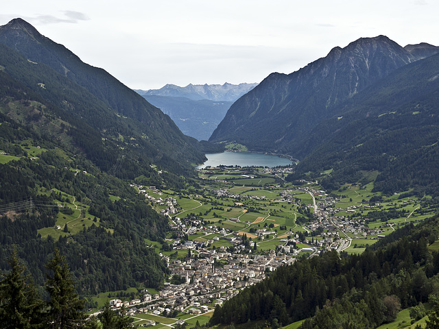 The Valley and Lake of Poschiavo, Switzerland