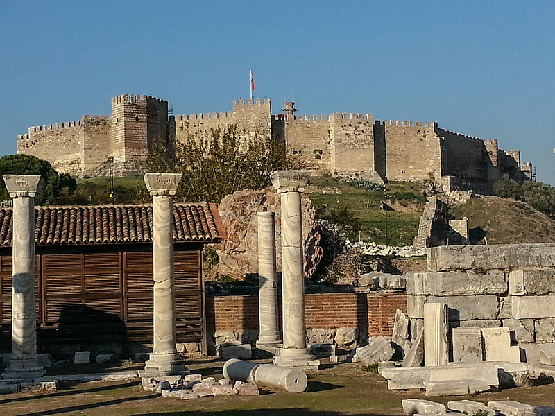 20151206 145229Hw [R~TR] Byzantinische Festung, Johannes-Basilika, Selcuk