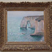 Manne-Portre Etretat by Monet in the Philadelphia Museum of Art, August 2009