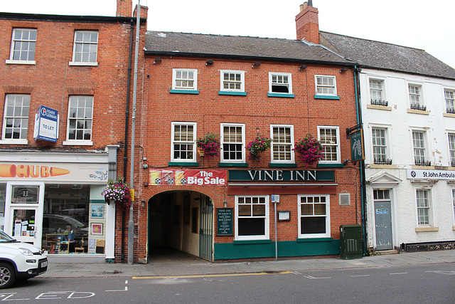Vine Inn, No.13 Churchgate, Retford, Nottinghamshire