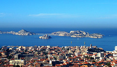 FR - Marseille - Blick von Notre Dame de la Garde