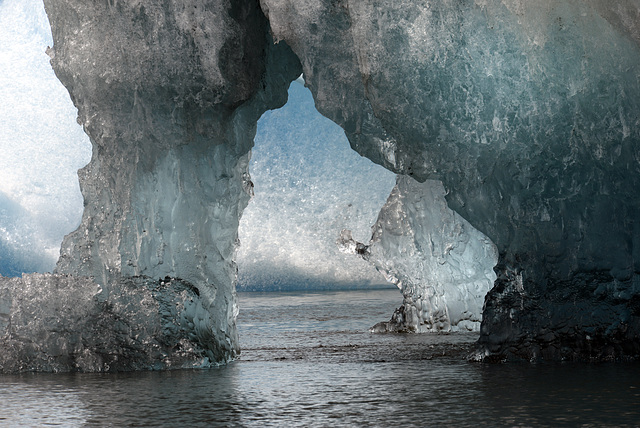 Ice shapes, Vatnajökull , Jökulsárlón