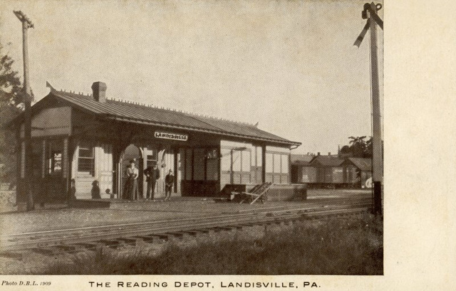 The Reading Depot, Landisville, Pa., 1909