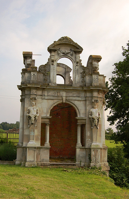 Remains of Garden Pavilion, Copped Hall, Essex