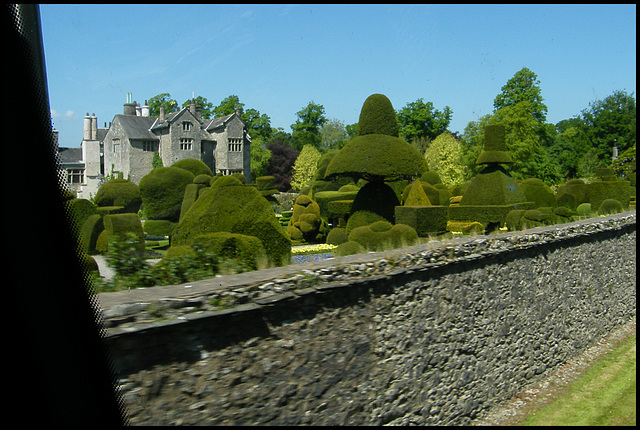 Levens Hall and topiary