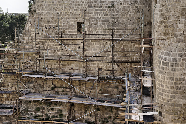 Restoring the Citadel Walls – Old City, Acco, Israel