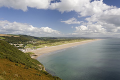 Pendine Sands from Gilman Point