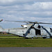 Royal Navy Merlin at Solent Airport - 21 March 2021