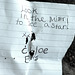 Chloe's Note