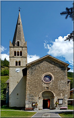 La picola chiesa di Abriés -