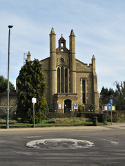 c19 christ church, waltham cross, herts, 1831 by blore