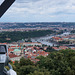 Blick auf Prag vom Aussichtsturm Petrin