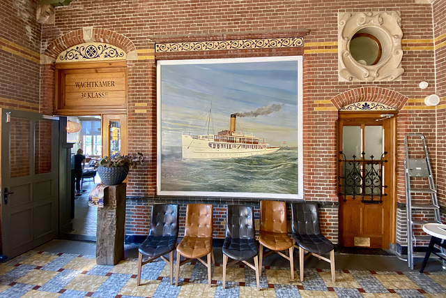 Station hall of Enkhuizen