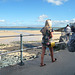 The Blonde and the beach ~ HFF from St Ives