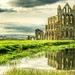 Whitby Abbey reflection
