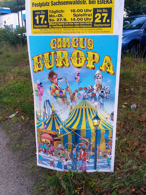 Aumühle 2015 – Circus Europa