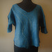 summer felted blouse (silk, merino wool)