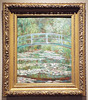 Bridge over a Pond of Water Lilies by Monet in the Metropolitan Museum of Art, July 2018