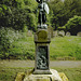 Memorial in All Saints churchyard Crondall