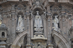 Lima, Iglesia La Soledad, Detail of the Facade