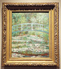 Bridge over a Pond of Water Lilies by Monet in the Metropolitan Museum of Art, July 2018