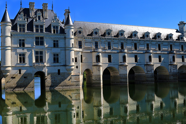 Château de Chenonceau , côté rivière