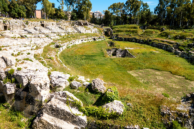 Siracusa, the Roman amphitheatre