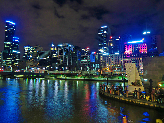 Melbourne und der Yarra River