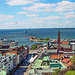 Helsingborg, Blick vom Kärnan auf den Öresund