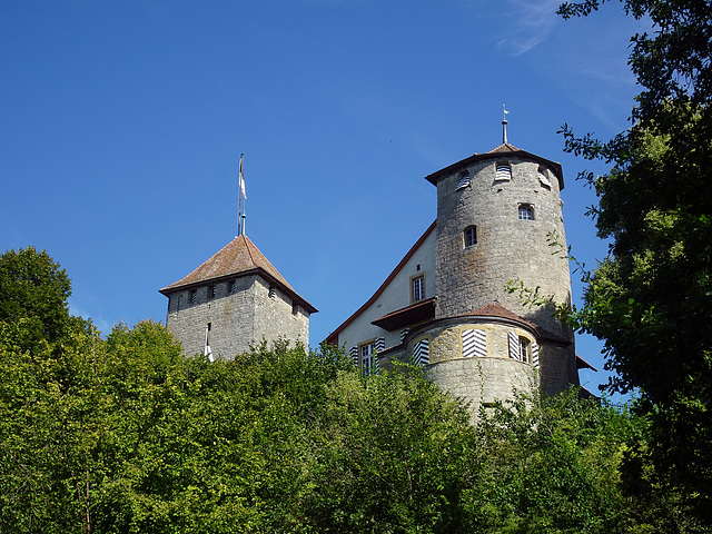 Schloss Murten als Symbol an die legendäre Schlacht bei Murten vom 22. Juni 1476