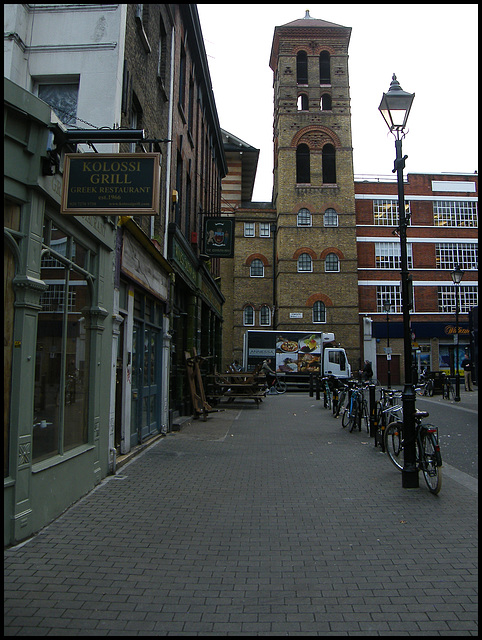 Clerkenwell church tower