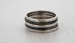 Argentium Silver Rings