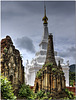 Stupas at Indein, Burma