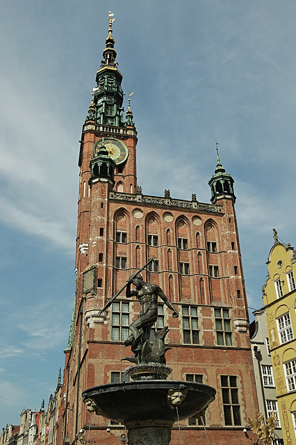 Rathaus & Neptunbrunnen