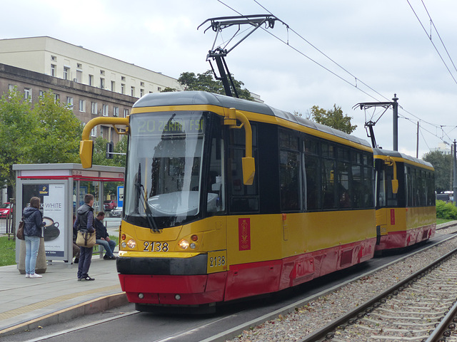 Warsaw Tram 2138 - 21 September 2015