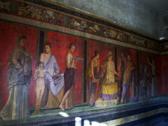 Dionysiac misteries in fresco.