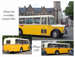 Wedding bus Bruges la1