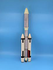 Titan II rocket model