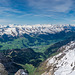 Schweizer Alpenpanorama, Blick zum Churfirsten