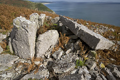 Chambered Cairn at Morfa Bychan, Ragwen Point, Carmarthenshire