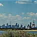 Close Up Of Melbourne City From Williamstown.