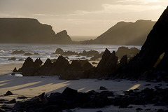 Late afternoon sun at Marloes Sands, Pembrokeshire