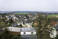 Blick auf die Stadt Augustusburg