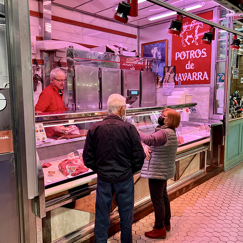 ipernity: Valencia 2022 – Mercat Central – Horse butcher - by Michiel 2005 Valencia 2022 – Mercat Central – Horse butcher